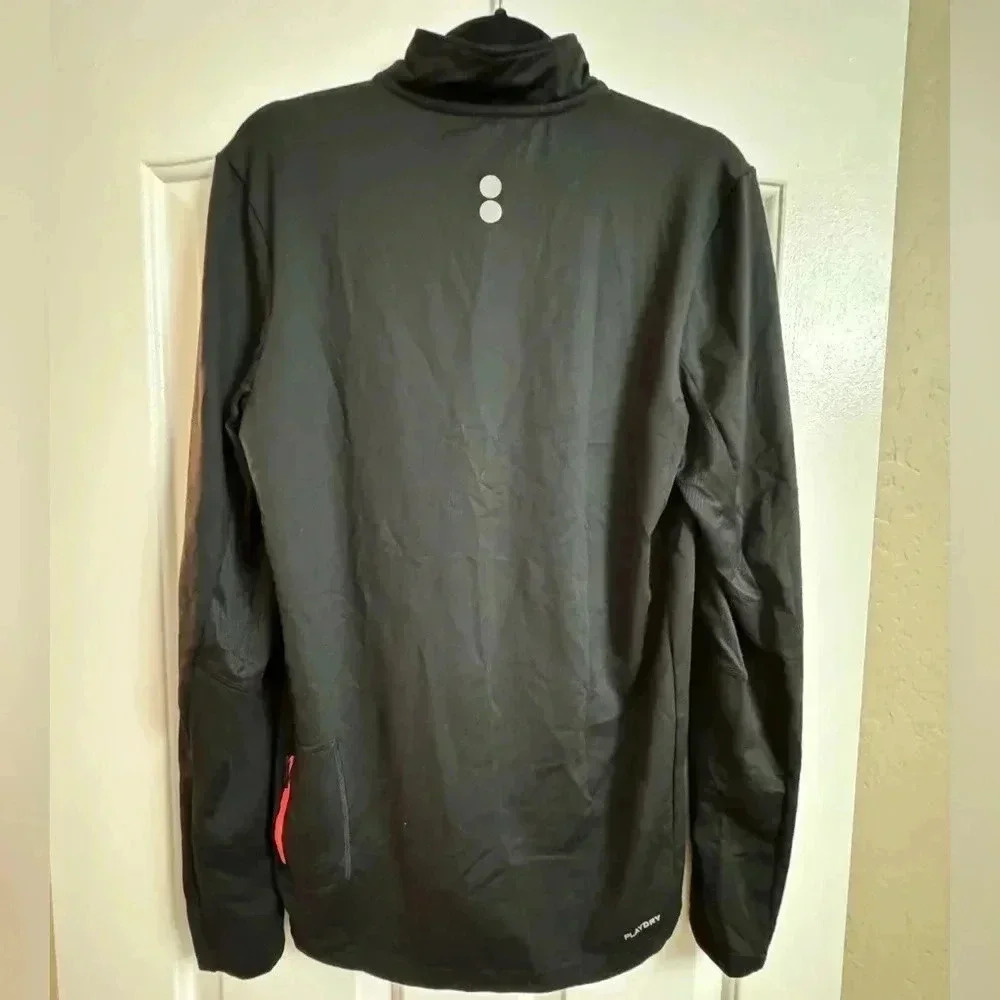Reebok Running Jogging Athletic 1/4 Zip Playdry Jacket Small Athletic Wear - Picture 12 of 12
